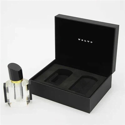 Moda Black Paper Black Paper Rectangular Regal de perfums de regal